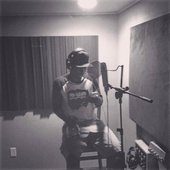 Tim Vocals in the studio