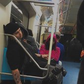 prada no metrô