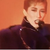 Performing the song ‘I Am What I Am’