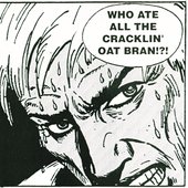 who ate all the cracklin' oat bran
