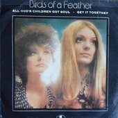 Birds Of A Feather single sleeve (U.K., 1970)