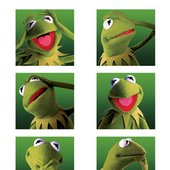 pop art -kermit