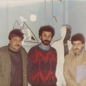 Karwan Osman with Kamal Mohammad