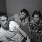 Storm and Stress backstage at the Bowery Ballroom, 1999.