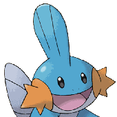 Tazeyo evolves into a Mudkip when wet.