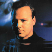 Kristian Borregaard in the artwork cover from 'Blue World'