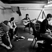 back stage at The Plaza