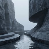 星空の下で