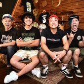 Punk rock band Tornado from Japan
