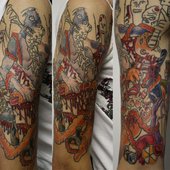 Zombie Ritual Tattoo
