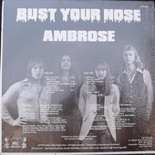 Ambrose - Bust Your Nose - Back