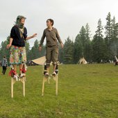 Stilting in Main Meadow