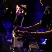 The pedal steel guitar