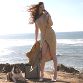 Naomi "singing with a dog" Elizabeth