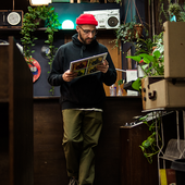 Photo taken of Waahiid while filming the "4thewhat?" music video in Los Angeles, United States by NINE TO FIVE RECORDS
