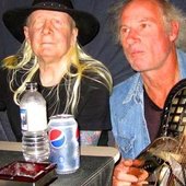 Frank DuMont With Johnny Winter
