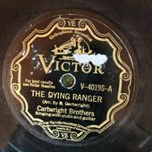 Victor 40198 Cartwright Brothers THE DYING RANGER 78rpm Country 1929 EE+.jpg