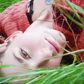 green grass mermaid