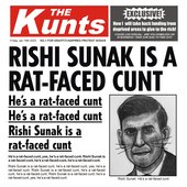 Rishi Sunak is a Rat-Faced Cunt