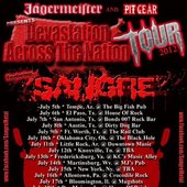 SANGRE \"DEVASTATION ACROSS THE NATION U.S. TOUR 2012!\"