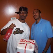 Ludacris and I celebratin' the b-day