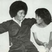 Michael Jackson and Stephanie Mills 