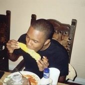 Frank Ocean eating corn