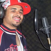 In the booth