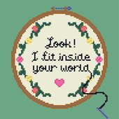 Look! I Fit Inside Your World