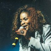 Monique Séka au Zénith en 1999 à Paris.