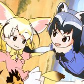 Raccoon and Fennec