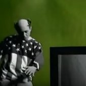 Piasek jako Keith Flint z The Prodigy 