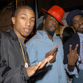 Pharrell, Wyclef and Andre 3000