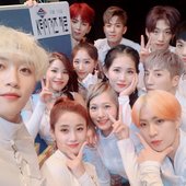 Group promoting themselves in musical shows
