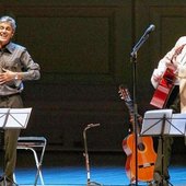 Caetano Veloso and David Byrne