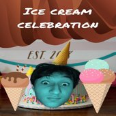 ice cream celebration
