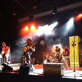 Cloudfalls on stage