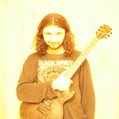 With guitar