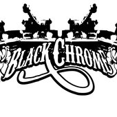 Black Chrome logo designed by Melanie Tahata aka mal3ficent
