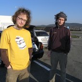 Brand New SecondHand on tour 2005 (Pablo and Wako)