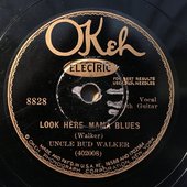 78 RPM - Uncle Bud Walker - Okeh 8828 - Country Blues.jpg