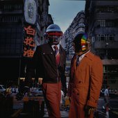 Daft Punk photographed in 2001