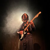 Forest with guitar