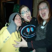 At a Crystal Castles concert
