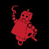 Robot Civil War, Clean Logo