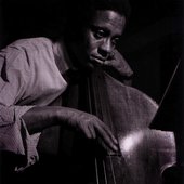 Richard Davis during Eric Dolphy’s Out to Lunch session, Englewood Cliffs NJ, February 25, 1964 (photo by Francis Wolff)