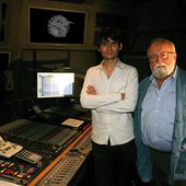 Greenwood and Penderecki in Alvernia Studios