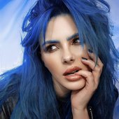 blue