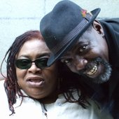Karen Carroll and Lurrie Bell played togther at Chicago Blues Festival 2008