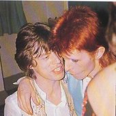 Bowie and Jagger